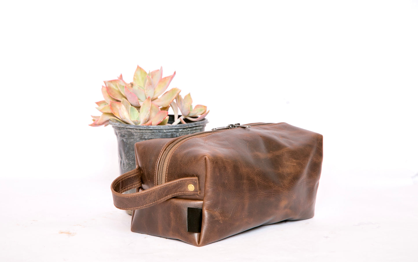 Leather Vanity