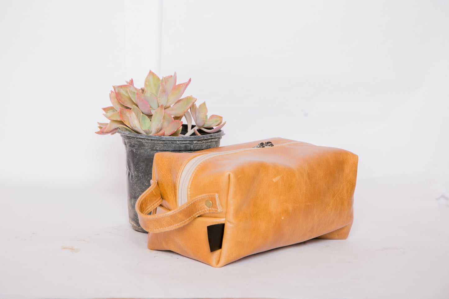 Leather Vanity